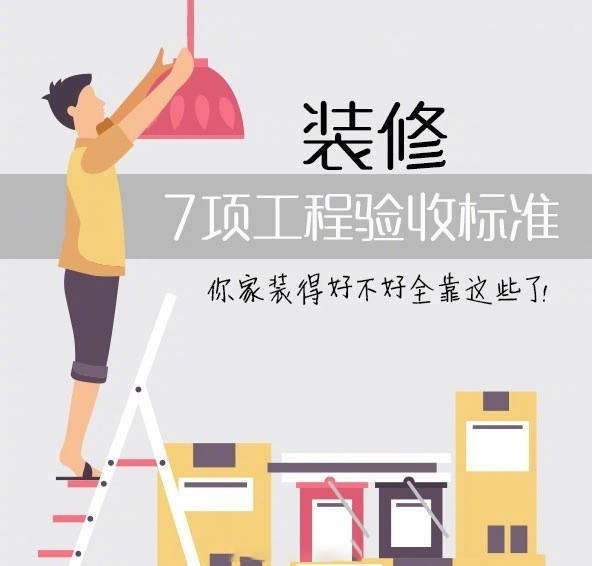 裝修7項(xiàng)工程驗(yàn)收標(biāo)準(zhǔn)，讓“豆腐渣”工程無處遁形~